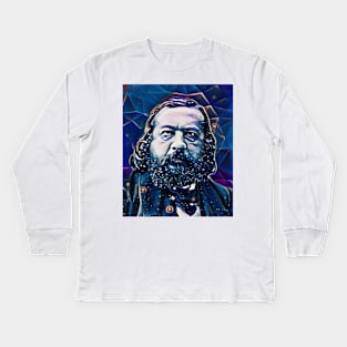 Theophile Gautier Portrait | Theophile Gautier Artwork 5 Kids Long Sleeve T-Shirt